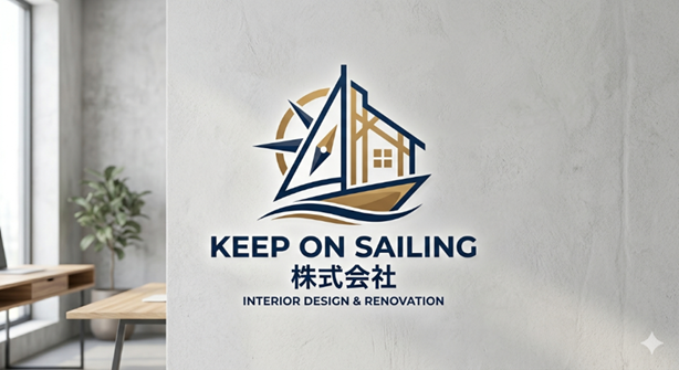 Keep On Sailing ロゴ