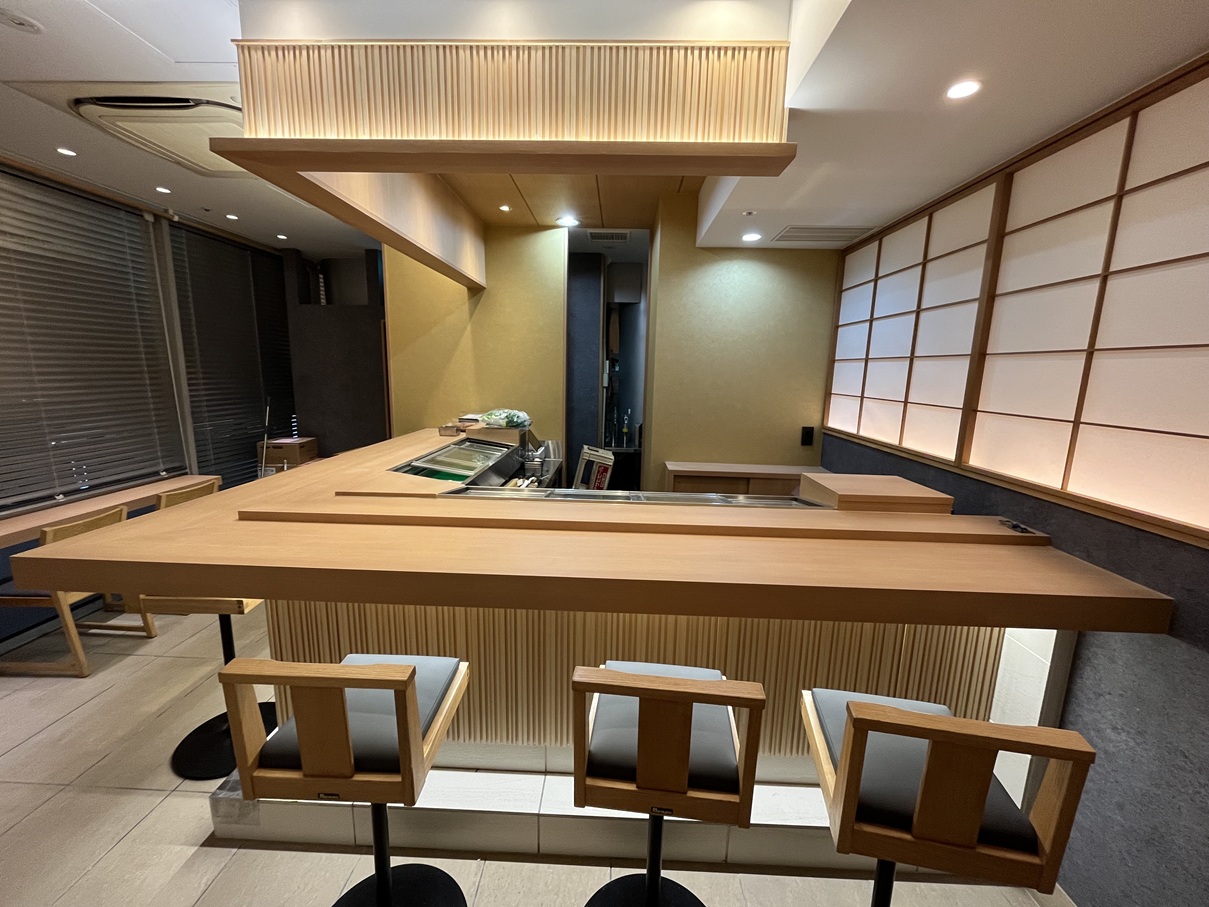 寿司店の施工事例